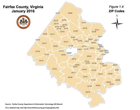 Zip Code Map Northern Virginia Map