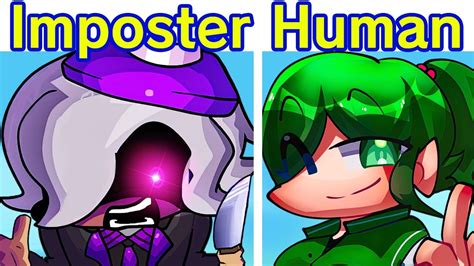 Friday Night Funkin Vs Imposter But Human V2 Cancelled Build Fnf Mod