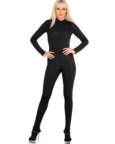 Catsuit With Feet And 2 Way Zipper Catsuitkontor
