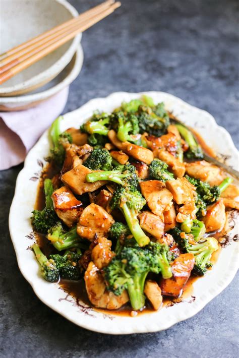 This chicken and broccoli recipe will show you how to make it with a delicious chinese brown sauce. Chinese Chicken and Broccoli - The Defined Dish Recipes ...