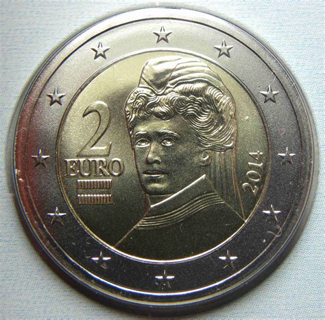 Autriche Monnaies Euro Unc 2014 Valeur Tirage Et Images Sur Pieces