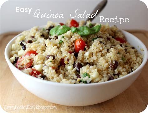The Perfect Side Dish Easy Quinoa Salad Recipe Yummy