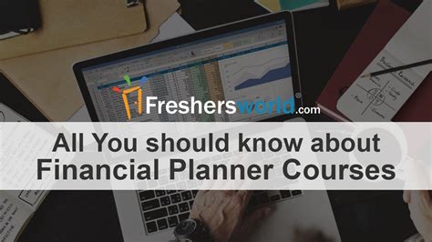 Any job type full time contract casual/temporary permanent part time. All You Should Know About Financial Planner Courses ...