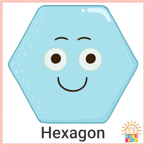 Shape Flashcards Hexagon Shapes Flashcards Teaching S