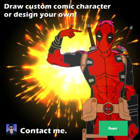 Draw A Custom Comic Character Or Design Your Own By Juanc2 Fiverr