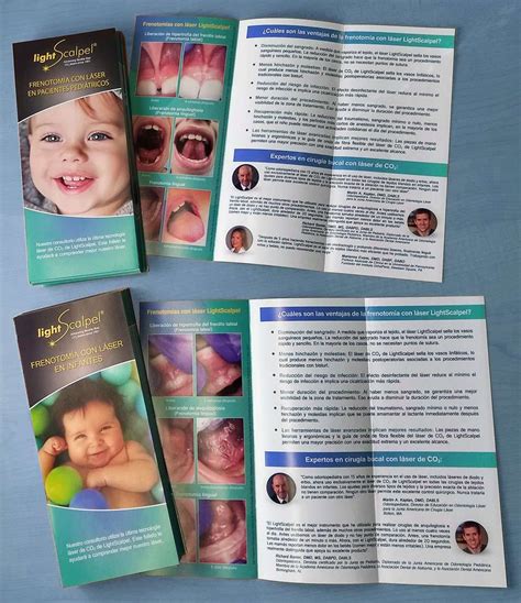 New Spanish Language Pediatric Dentistry Brochures