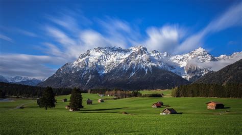 Nature Landscape Sky Clouds Dolomites Mountains