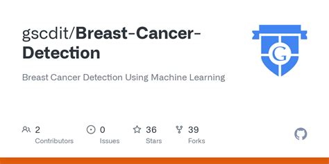 Breast Cancer Detectiondatacsv At Master · Gscditbreast Cancer Detection · Github