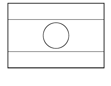 Desenho da bandeira de Laos para colorir - Tudodesenhos