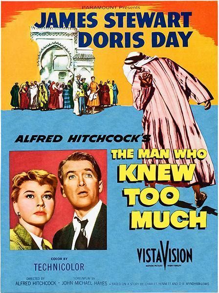 The Man Who Knew Too Much 1956 Movie Poster Magnet Home And Garden
