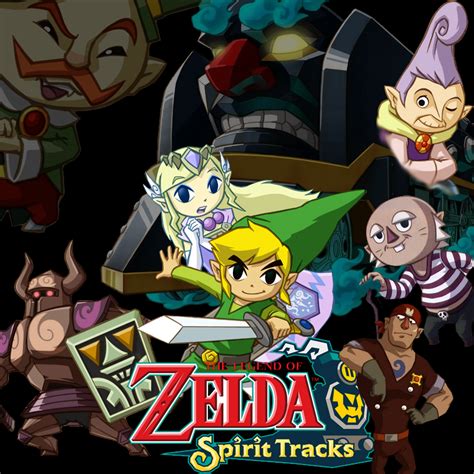 Like the gamecube title that so heavily influences its art style. Image - Legend of Zelda Spirit Tracks by l Silver l.png ...