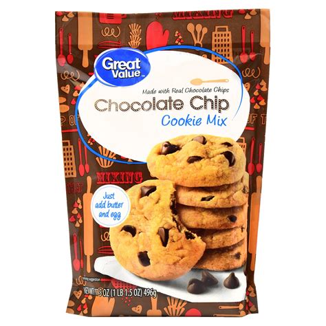 Great Value Cookie Mix Chocolate Chip 175 Oz Walmart Inventory