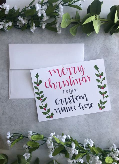 Etsy Christmas Cards Packs The Cake Boutique