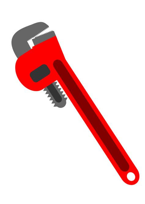 Free Clipart Plumbers Wrench Tuxwrench