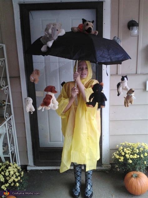 raining cats  dogs halloween costume idea