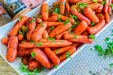Roasted Maple Glazed Baby Carrots — Fresh Simple Home