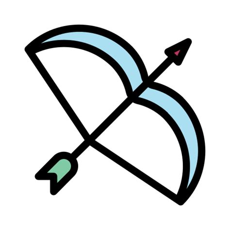 Archery Generic Outline Color Icon