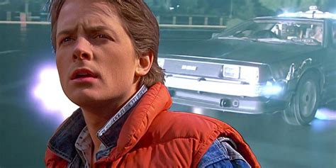 back to the future why marty never saw delorean before doc s secret lab