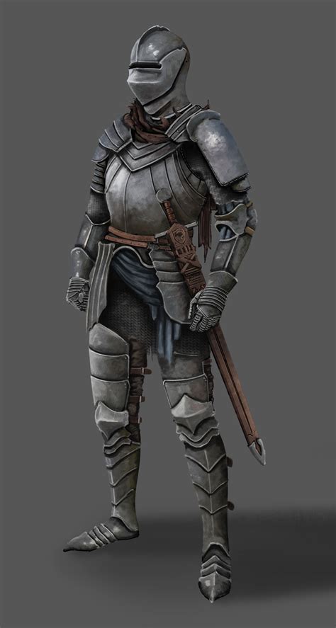 ArtStation - Knight armour design 1