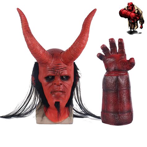 Hellboy Rise Of The Blood Queen Anung Un Rama Mask Helmet Golves
