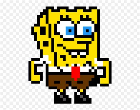 Download Spongebob Pixel Art Clipart Png Download Spongebob Pixel