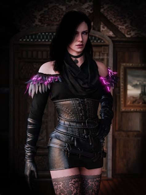 Yennefer The Witcher Game The Witcher Witcher Art