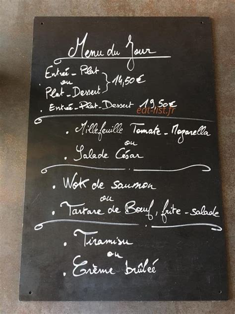 Le Jardin à Deauville - menu et photos