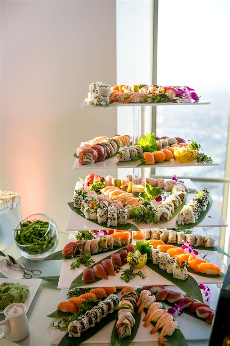 Sushi Buffet Party Food Buffet Sushi Platter Party Food Platters