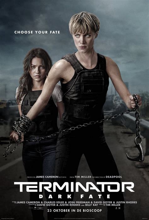 Terminator Dark Fate 2019 Poster 4 Trailer Addict