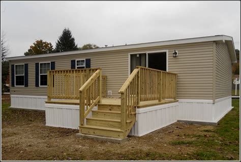 Decks Patios Mobile Homes Home Get In The Trailer