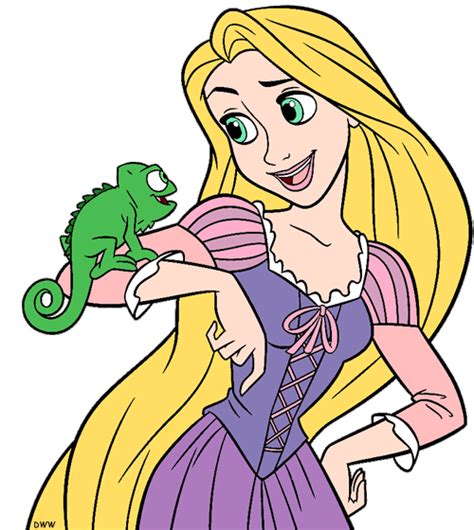 Rapunzel And Pascal Image