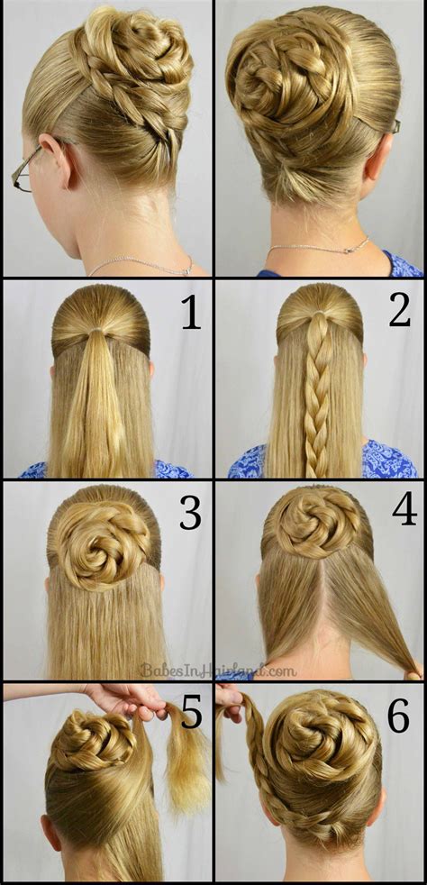 simple hairstyle