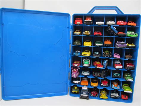 Hot Wheels Carrying Case And 48 Hot Wheel Cars All Included Etsy