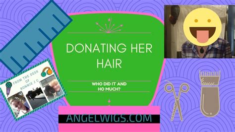 Donating Her Hair 44cm Youtube