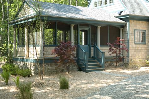 There are two full baths in the cottage, one with tub/shower, the other with shower stall. TOM GOLD CONSTRUCTION CO. Six Pines Cottage - Lakeside ...