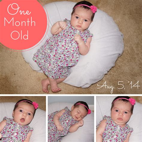 1 Month Baby Picture Ideas