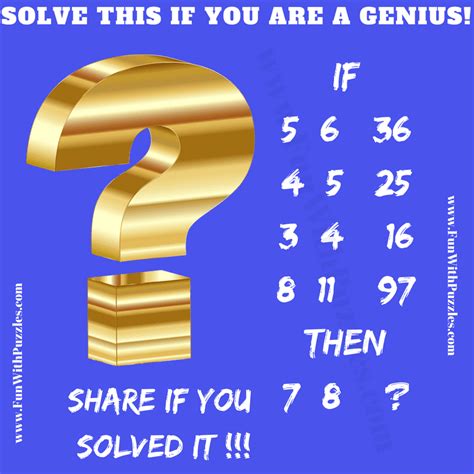 Logic Brain Teaser With Answer And Explanation