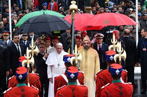 Schl Ger Gras Mut Pope In Morocco Geste Faul W Rzig