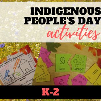 Typically celebrated as a replacement or an alternative to columbus day on the second monday of october, indigenous peoples' day celebrates the history and culture of indigenous americans. Indigenous Peoples Day Activities and Lesson Plans (K-2) | TpT