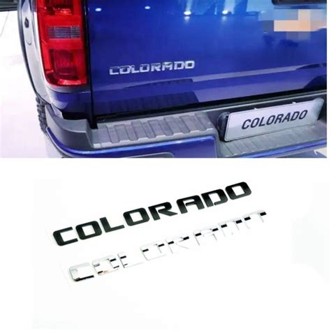 Cho Chevy Chevrolet Colorado Thư Logo Biểu Tượng Gắn Thùng Xe Phía Sau