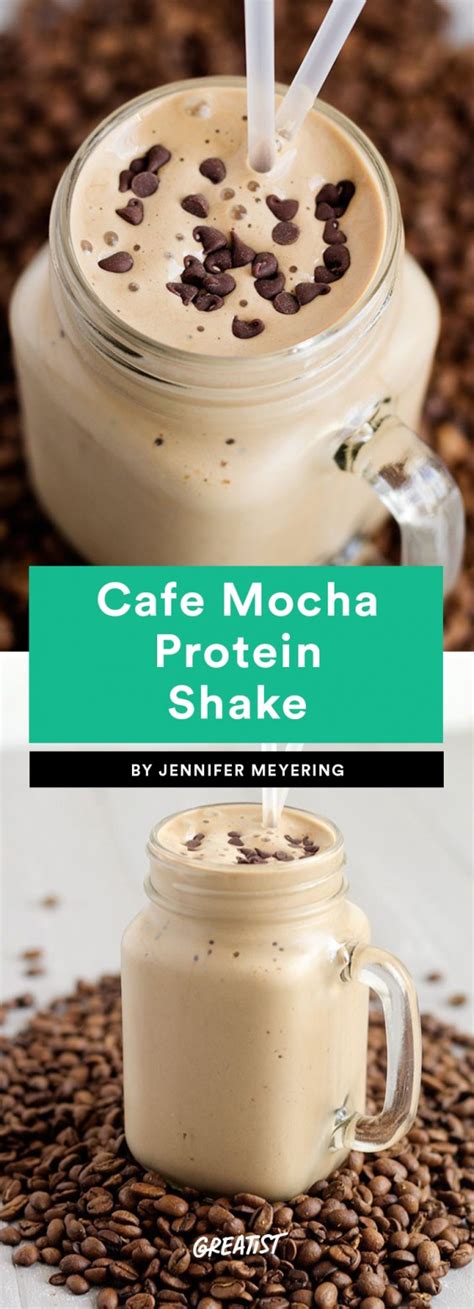 This protein shake is made from organic raw fruits and vegetables and doesn't contain any dairy or soy. Coffee Protein Shake: 7 Smoothies for a High Protein ...