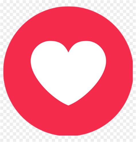 Facebook Heart Transparent Facebook Heart Icon Hd Png Download