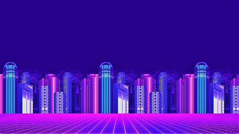 Neon City Wallpaper Hd Artist 4k Wallpapers Images And Background