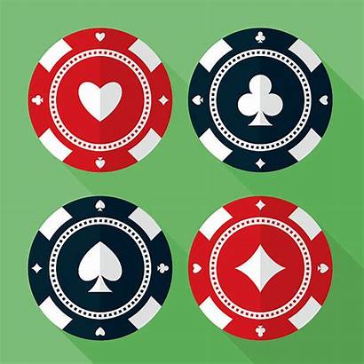 Chips Vector Gambling Poker Chip Casino Clip