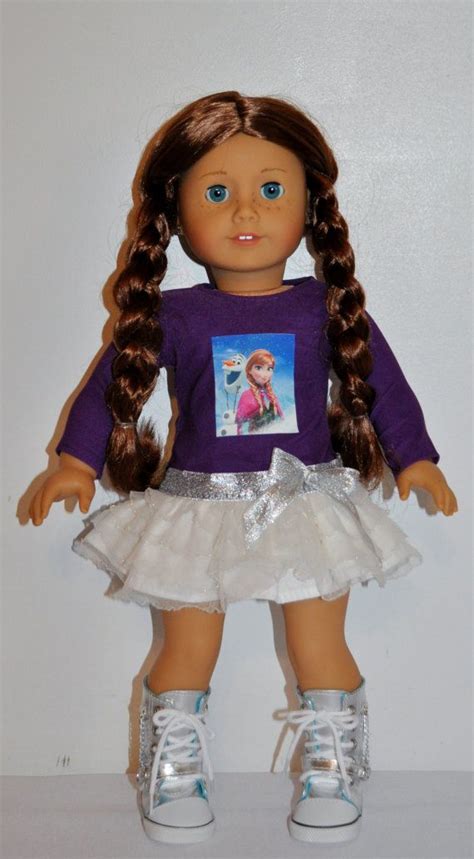 frozen anna dress that fits american girl dolls anna dress frozen doll clothes american
