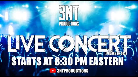 3nt Productions Live Concert Benefit Show Previously Recorded Youtube
