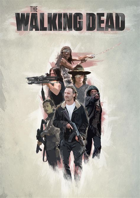 The Walking Dead Poster Fan Art Thewalkingdead