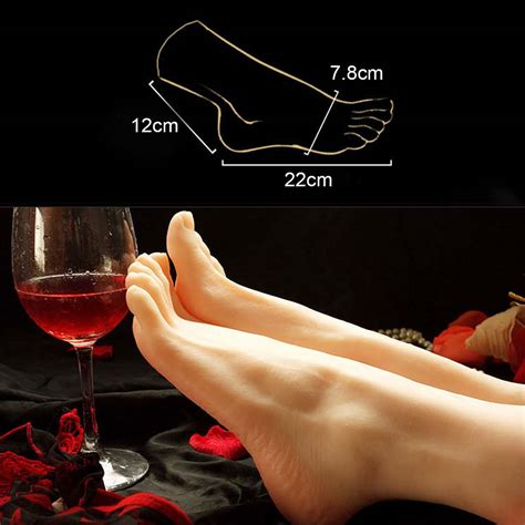 1pcs Lifelike Silicone Female Legs Foot Mannequin Shoes Socks Display