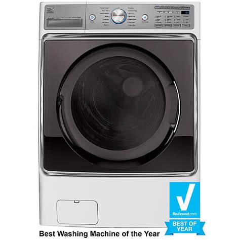 Kenmore Elite Front Load Washer With Steam White Luxe Washer