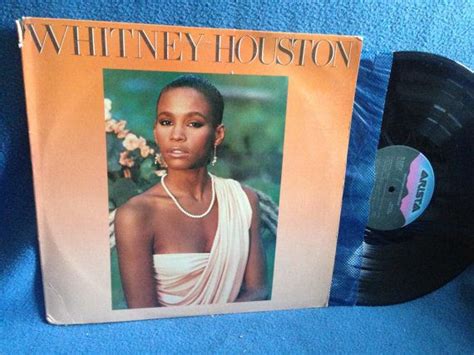 Vintage Whitney Houston S T Debut Vinyl LP Record Album